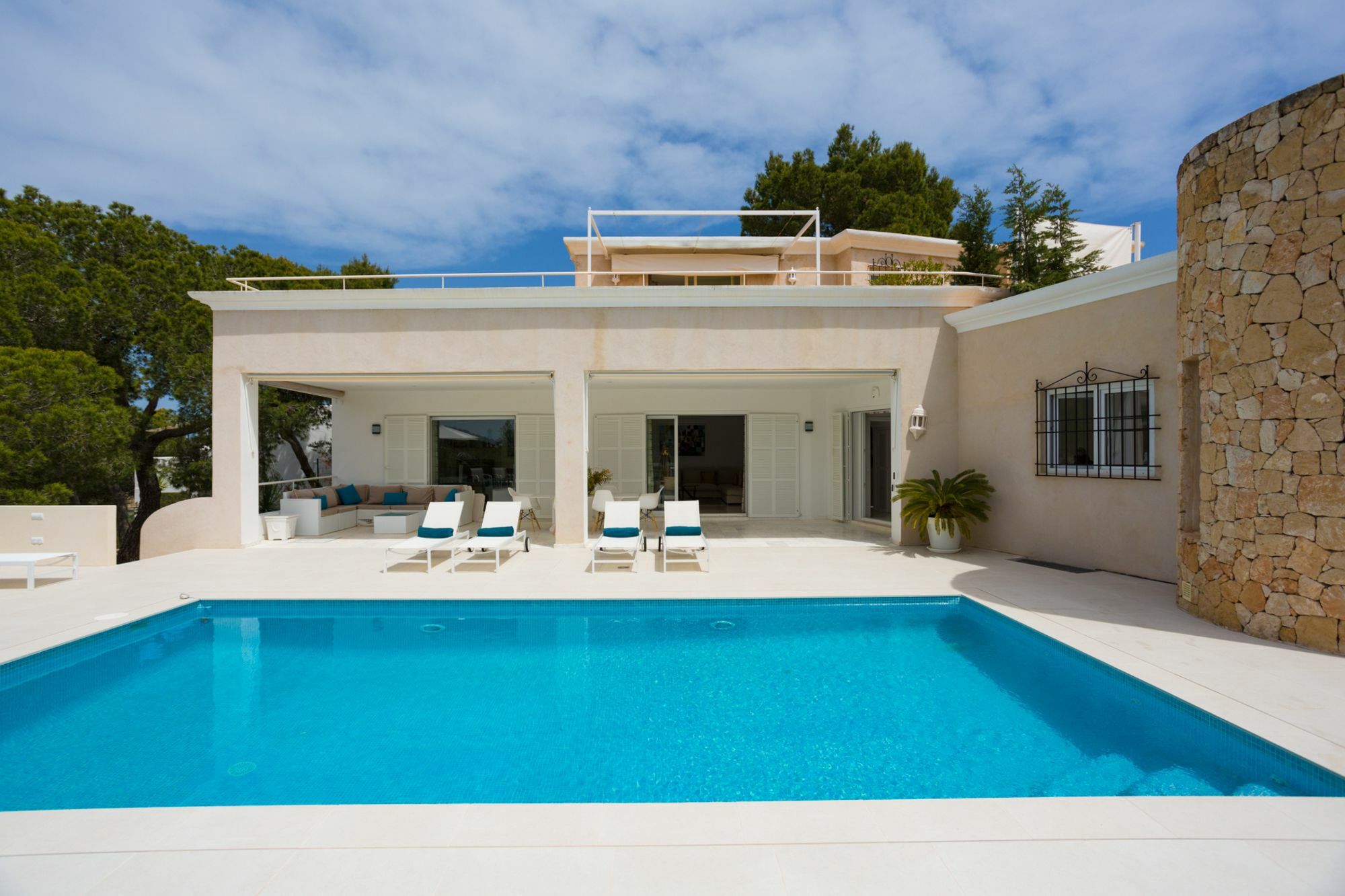 Villa Diane Santa Eularia des Riu Exteriör bild